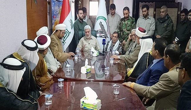 بالصورة؛ المهندس يتفق والوقف السني مساعدة الأسر المحررة