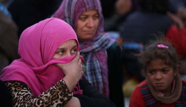 نساء الفلوجة يغرقن اطفالهن خوفا من 
