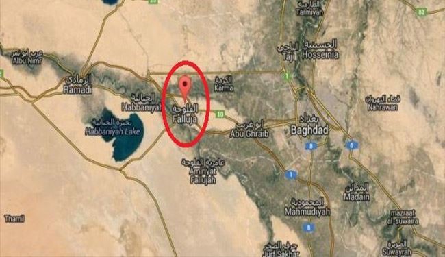 400 متر تفصل جهاز مكافحة الارهاب عن مركز الفلوجة