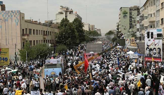 ايران..أهم ما جاء في البيان الختامي لمسيرات يوم القدس العالمي...