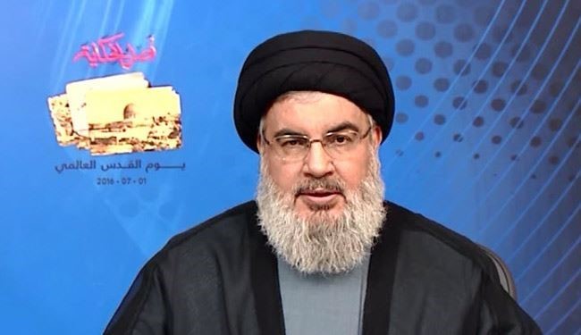 السيد نصر الله: عروش عربية في خدمة 