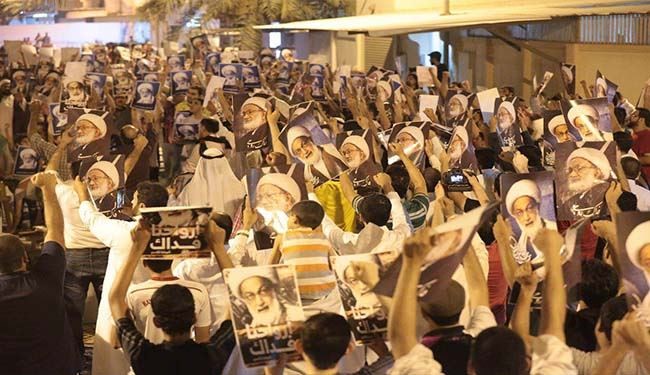 الإعتصام امام منزل آية الله قاسم يكمل اسبوعين