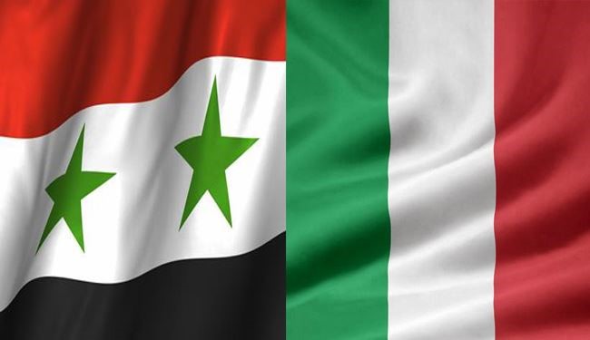 وفد ايطالي في سوريا لتطبيع العلاقات وكسر الحصار الاوروبي