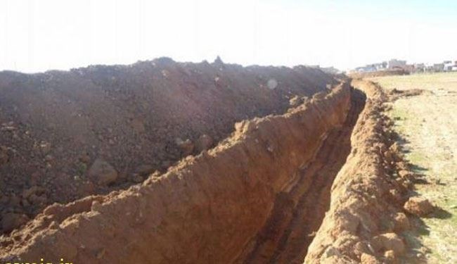 جدیدترین روش دفاعی داعش: خندق آتش