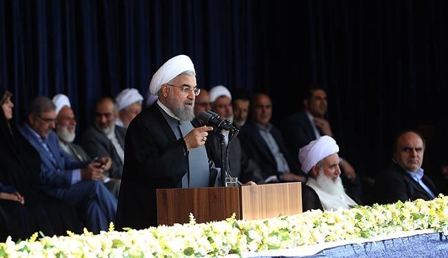 روحاني: هناك دول لازالت تظن ان بامكانها تغيير السلطة عبرانقلابات