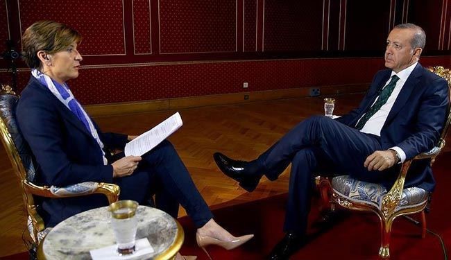 اردوغان: 15 دقیقه دیگر می‌ماندم، من را می‌کشتند