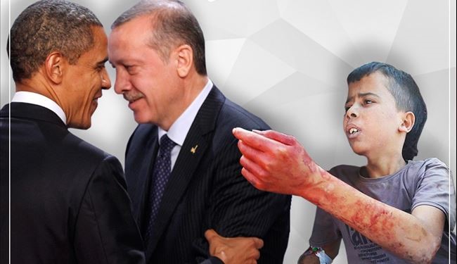 حركة نورالدين الزنكي تذبح في حلب طفلا جريحا