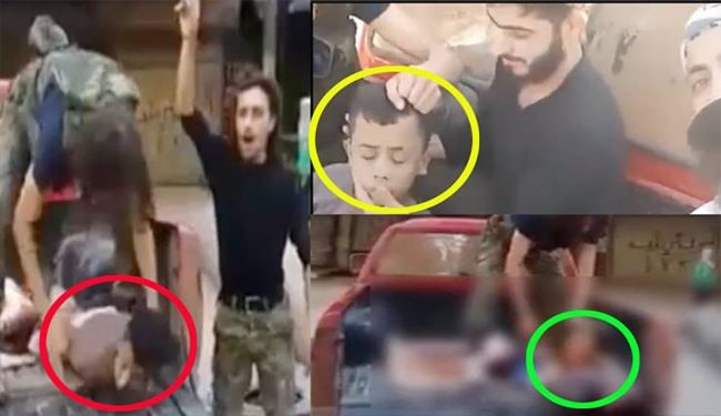 الطفل المذبوح من عائلة فقيرة ولم يكن مقاتلا