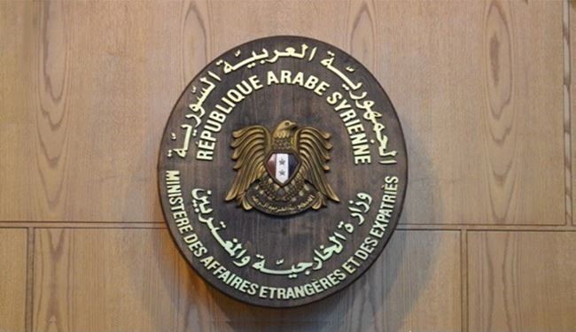 سوريا مستعدة لتنسيق العمليات الجوية ضد الإرهاب