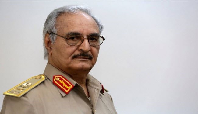 اللواء حفتر بالقاهرة في زيارة 
