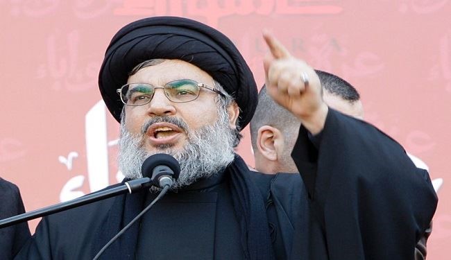 السيد نصرالله يطل خلال احتفال تكريمي للشهيد القائد زهري