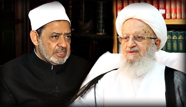 المرجع مكارم شيرازي يشيد بتحريم شيخ الازهر قتل المسلمين
