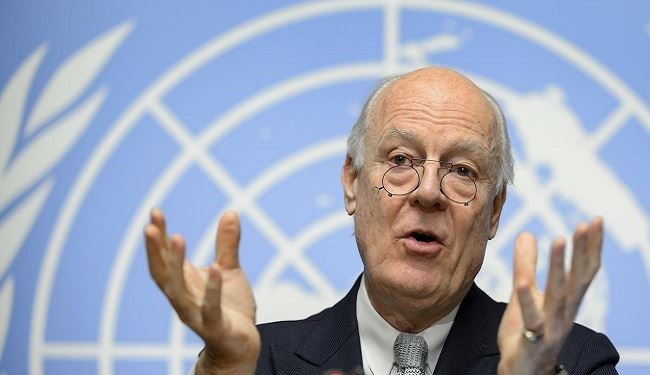دي ميستورا: إدخال مساعدات لحلب يتطلب تهدئة لمدة 48 ساعة