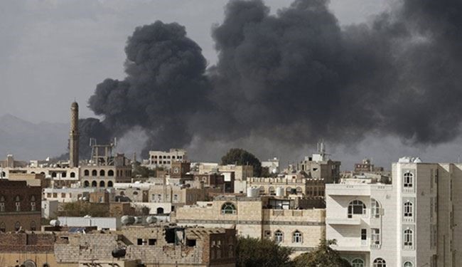 العدوان السعودي يشن 20 غارة على صنعاء