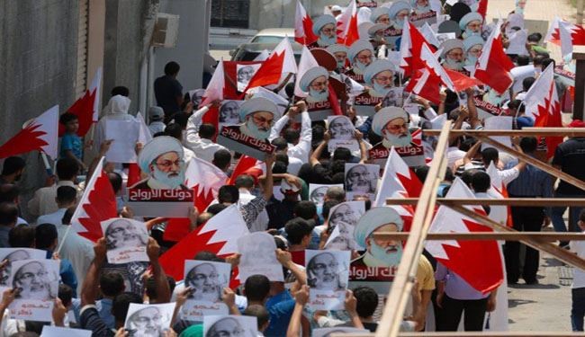 بالصور.. مسيرة حاشدة في الدراز تنديدا باستهداف المواطنين