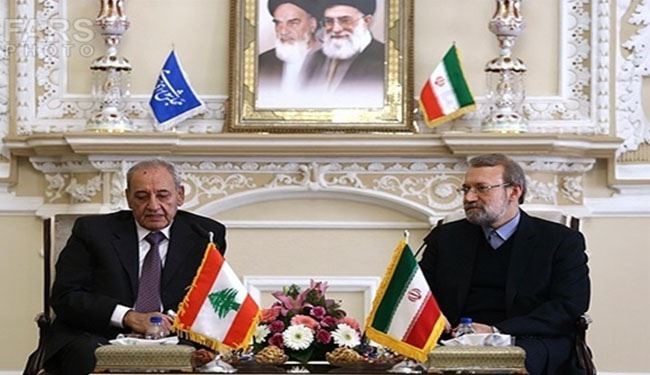 لاريجاني: انتصار تموز تحقق بفضل التكاتف بين قادة لبنان