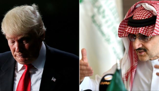 الوليد بن طلال: انقذت ترامب مرتين من الافلاس!