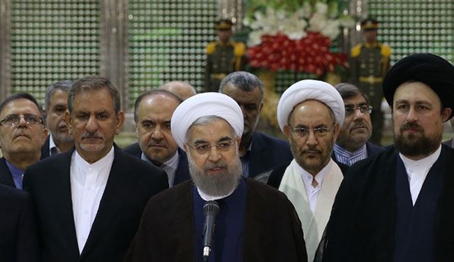 روحاني: نجحنا في تحطيم جدران الحظر