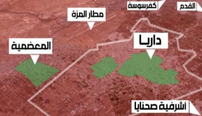خاصرة دمشق.. خارج الصراع: هدوء في داريا