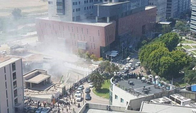 30 جريحا و15مفقودا بانهيار مبنى تحت الإنشاء في تل أبيب