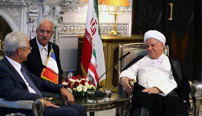 رفسنجاني: اوضاع المنطقة تساعد الاحتلال علی التمادي بجرائمه