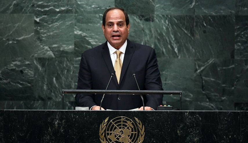السيسي يدعو كيان الاحتلال لصنع التسوية مع الفلسطينيين