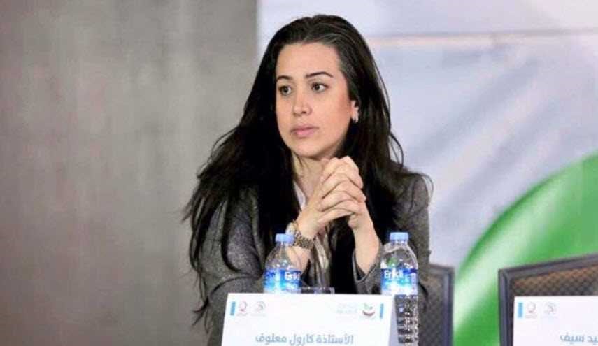 شاهد..صورة لمعرفة حقيقة زواج كارول معلوف من 