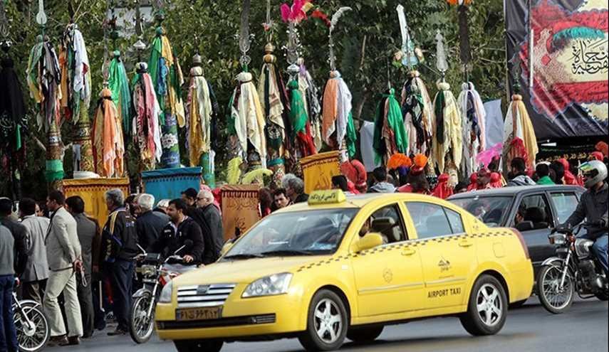 آیین نمادین کاروان حسینی در مشهد