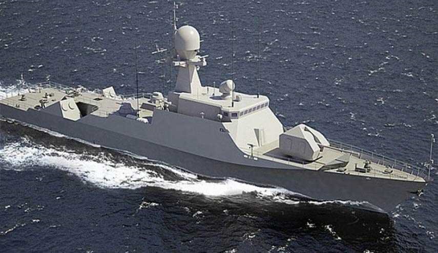 سفن حربية روسية مجهزة بصواريخ 