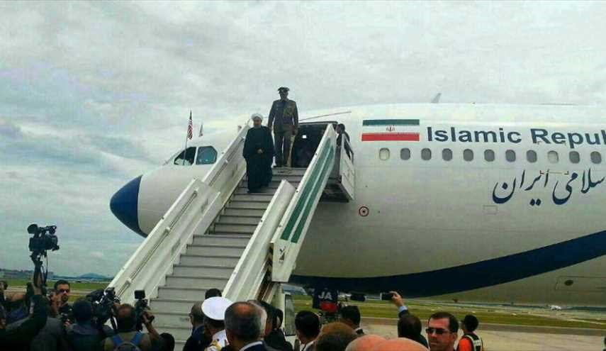 بعد فيتنام.. الرئيس روحاني يصل كوالالمبور