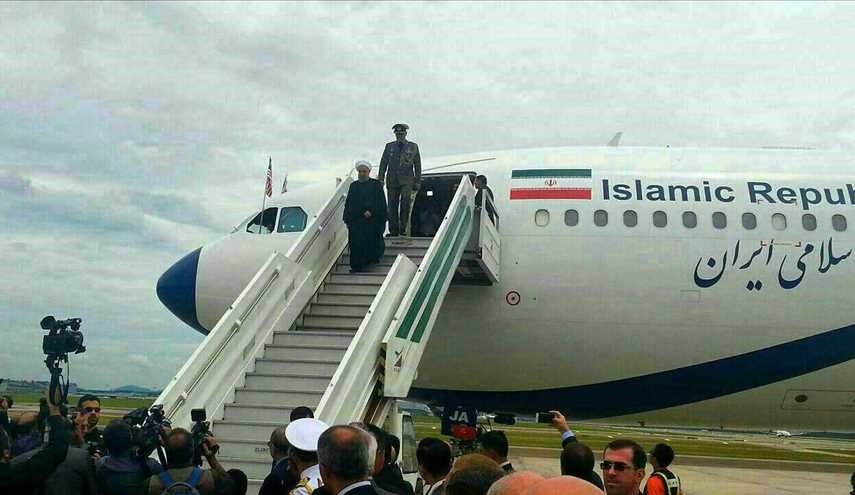 روحانی وارد کوالالامپور شد