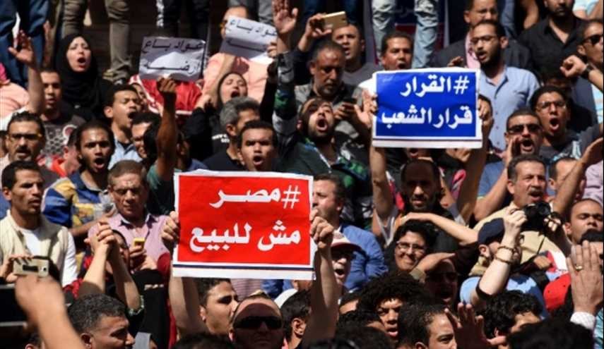 نتيجة كاسحة في تصويت مصري على التنازل عن 