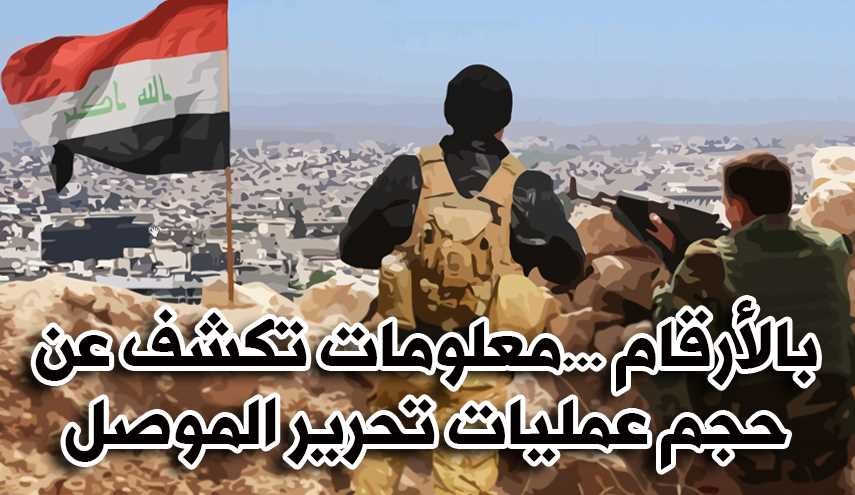 انفوجرافيك: أرقام تكشف عن حجم عمليات تحرير الموصل