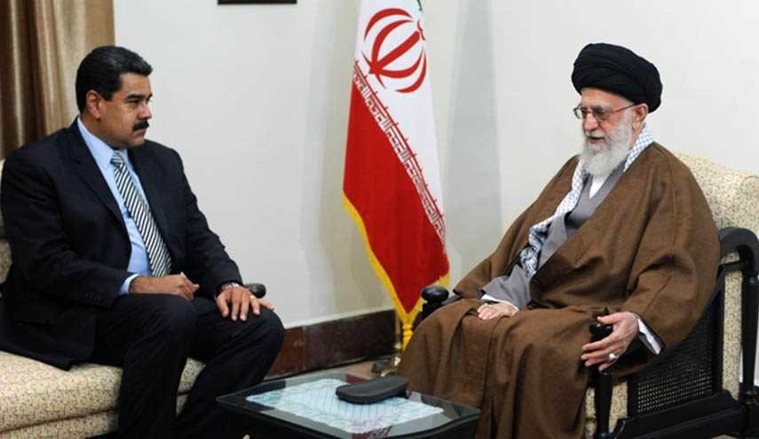 قائد الثورة الاسلامية يستقبل الرئيس الفنزويلي