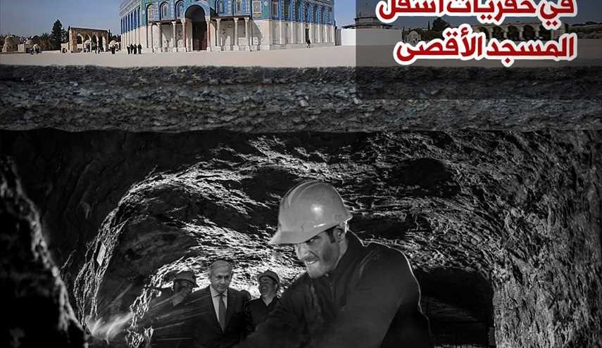 نتنياهو: سأشارك شخصيا في حفريات أسفل المسجد الأقصى