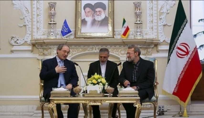 فيصل المقداد غدا في طهران.. ضيفا على لاريجاني