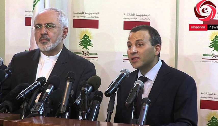 ظريف: ايران ولبنان تواجهان تحديات مشتركة