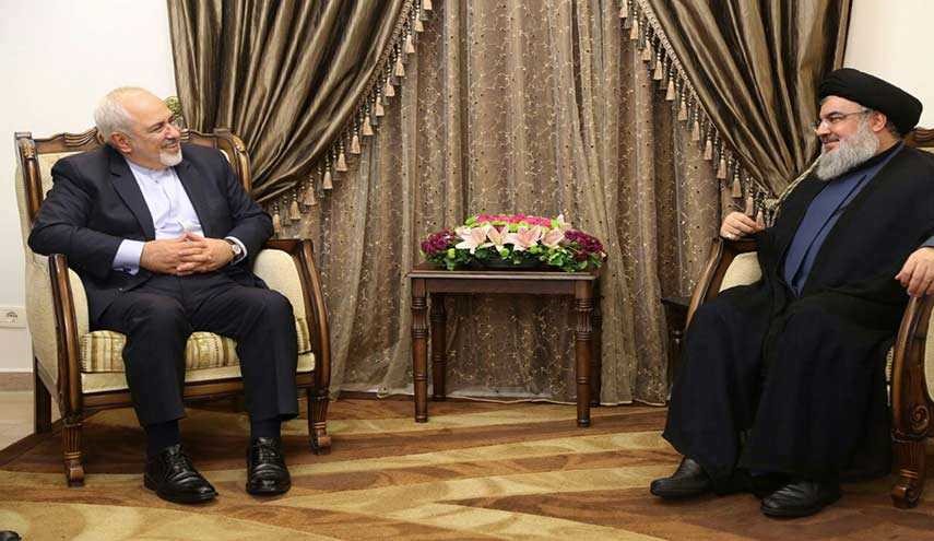 السيد نصر الله وظريف يستعرضان تطورات لبنان والمنطقة