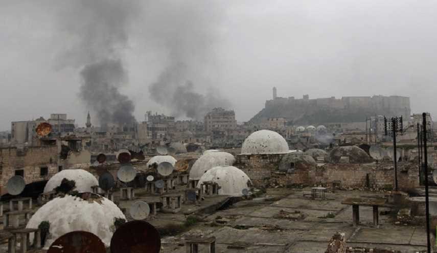 وسائل إعلام: إصابات في قصف المسلحين لمطار حلب بالأسلحة الكيميائية
