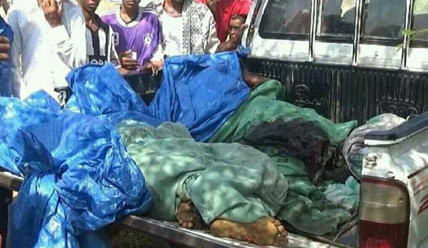 طيران العدوان السعودي يرتكب مجزرة مروعة ضد المدنيين في حجة