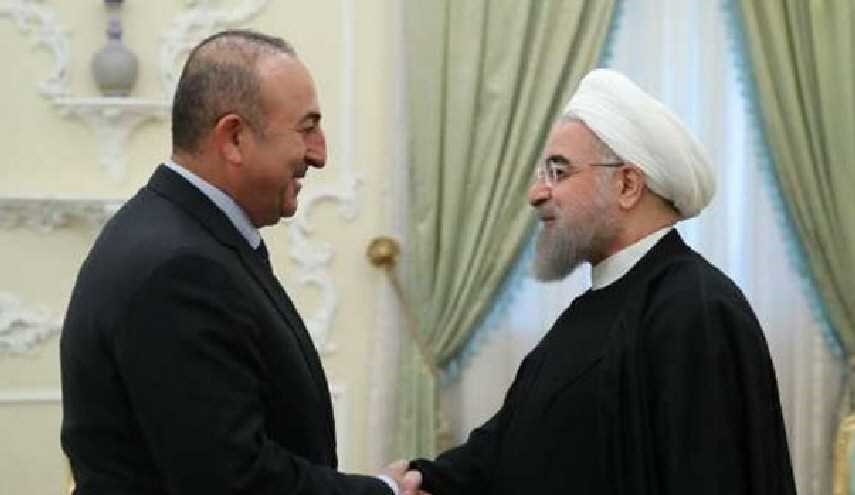 وزير الخارجية التركي في طهران..روحاني يستقبل اوغلو