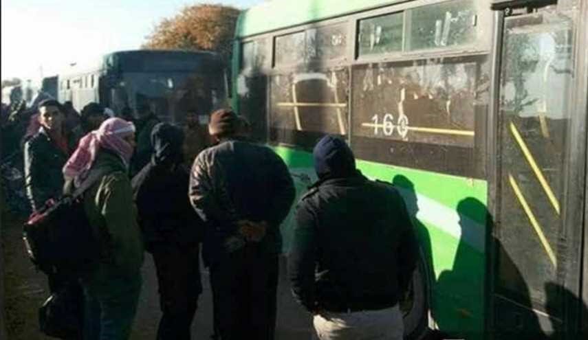 المسلحون يغادرون خان الشيح بريف دمشق