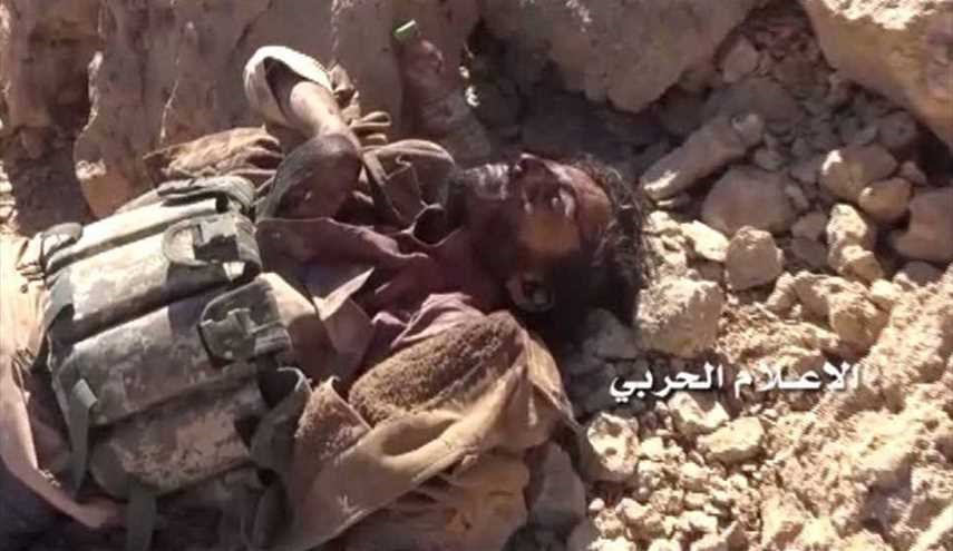 الإعلام الحربي اليمني يوزع مشاهد لخسائر المرتزقة بالمتون في الجوف+صور