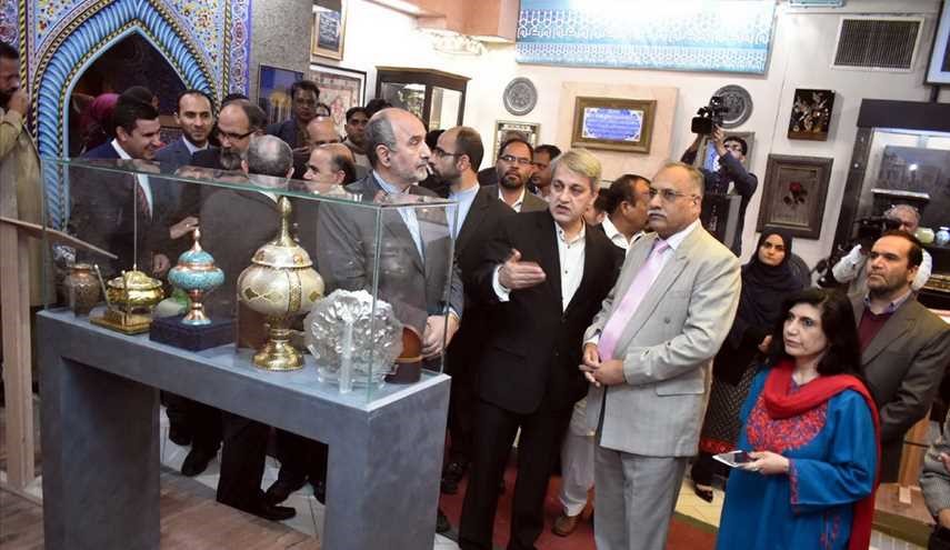 إفتتاح معرض الثقافة والحضارة الایرانیة فی متحف باکستان