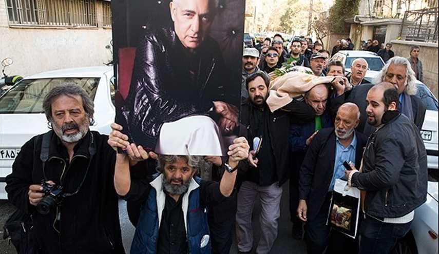 تشییع پیکر مرحوم محمد زرین‌دست