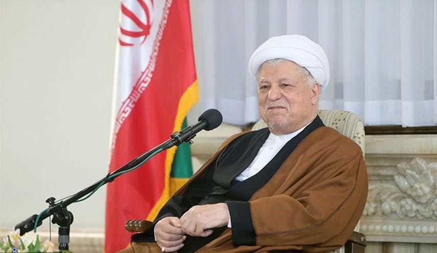 رفسنجاني: قرار الكونغرس ضد ايران سيجعل اميركا مهانة ومعزولة في العالم