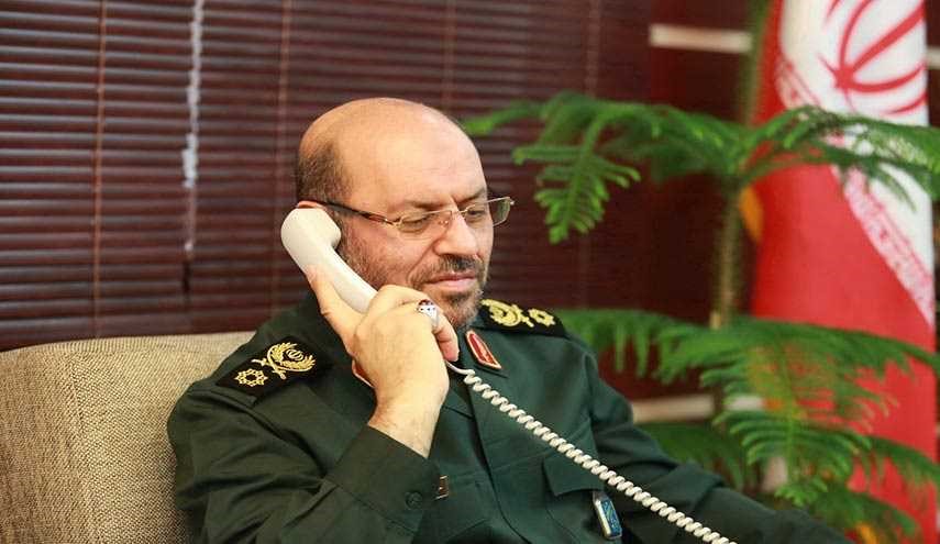 العميد دهقان يهنئ الحكومة والشعب السوريين بتحرير مدينة حلب