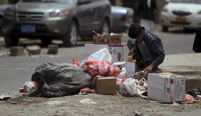 خودسوزی مرد یمنی در اعتراض به محاصرۀ اقتصادی عربستان