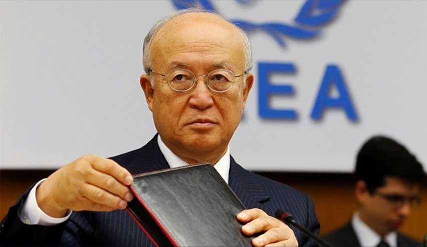 يوكيا أمانو في إيران الأحد