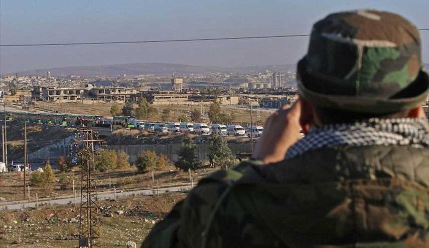 خروج المسلحين من حلب الشرقية